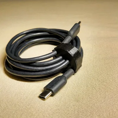 Kẹp dây cáp hai đầu bằng TPU giữ gọn gàng dây cáp