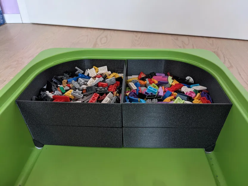 Khung chèn hộp Ikea TROFAST hai tầng - Image 1