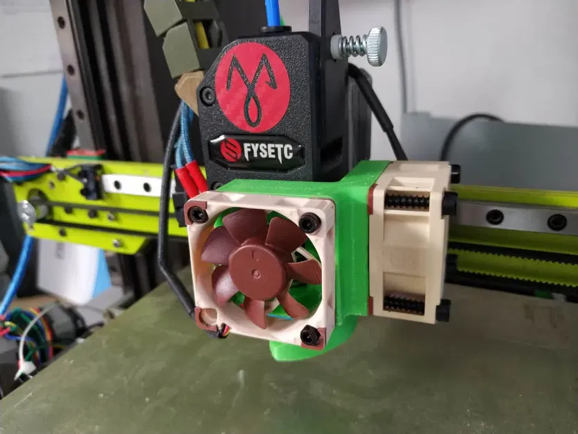 Ống dẫn quạt 40mm cho máy ép BMG và E3D V6 - Image 1