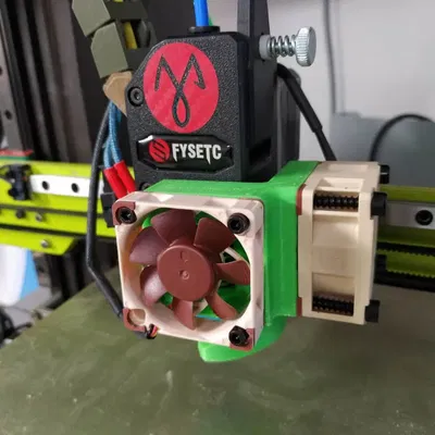 Ống dẫn quạt 40mm cho máy ép BMG và E3D V6