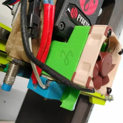 Ống dẫn quạt 40mm cho máy ép BMG và E3D V6