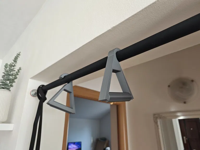 Tay cầm tập pull-up in từ PLA cho người tập gym - Image 1