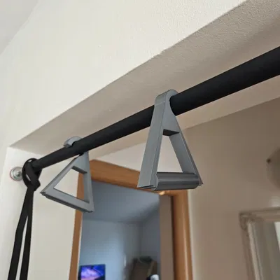 Tay cầm tập pull-up in từ PLA cho người tập gym