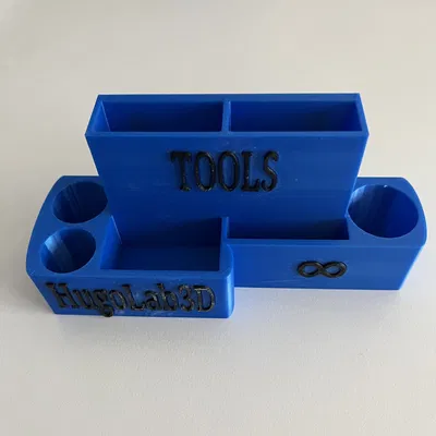 Hộp dụng cụ và giá đỡ với nam châm cho Bambulab