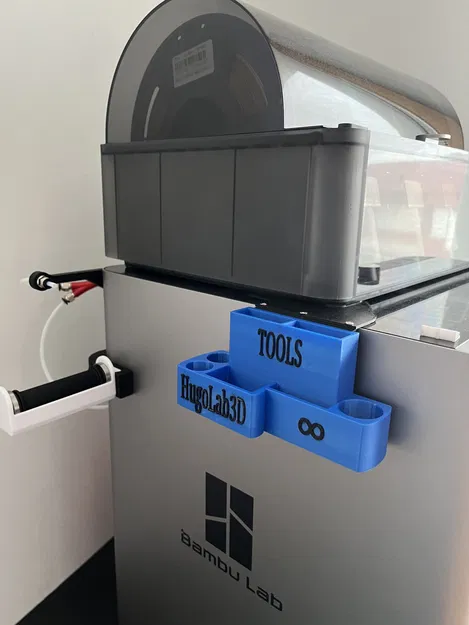 Hộp dụng cụ và giá đỡ với nam châm cho Bambulab - Image 5