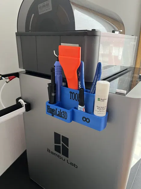 Hộp dụng cụ và giá đỡ với nam châm cho Bambulab - Image 7