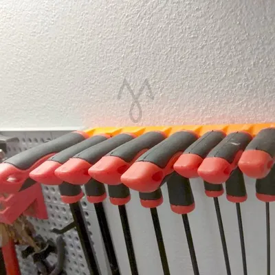 Giá đỡ chìa khóa lục giác gắn tường (10>2mm)