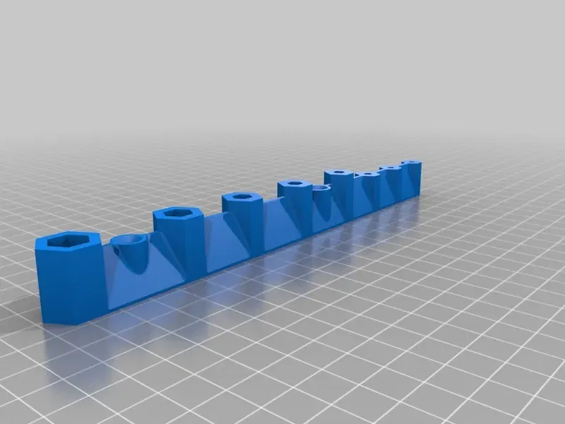 Giá đỡ chìa khóa lục giác gắn tường (10>2mm) - Image 2