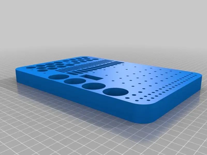 Khay đựng dụng cụ lớn giống Dremel cho phụ kiện trục 3mm - Image 2