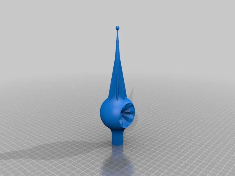 Ngôi sao cây thông Giáng sinh phong cách châu Âu - Image 2