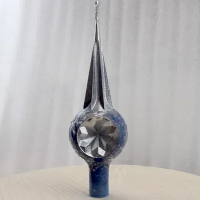 Ngôi sao cây thông Giáng sinh phong cách châu Âu