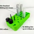 Khay chứa phụ kiện và mũi khoan ER11 CNC - Thumbnail 1