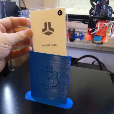 Hộp đựng kín cho cụm từ khôi phục - Phiên bản BTC