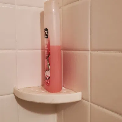 Giá đỡ vòi sen với lỗ thoát nước thông minh