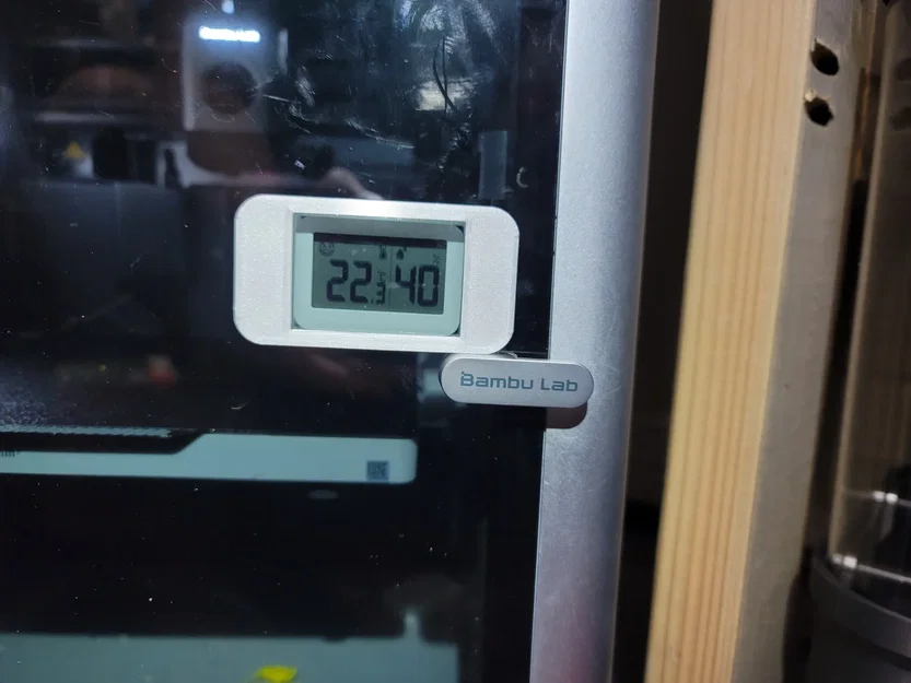 Giá đỡ hygrometer từ tính cho DOOMAY Mini Hygrometer - Image 2