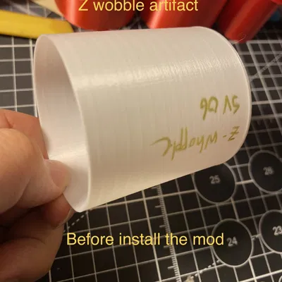 Mô hình điều chỉnh độ rung trục Z cho máy in Sovol SV06