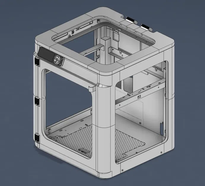 Vỏ chống âm cho máy in 3D Bambu P1P - Image 1