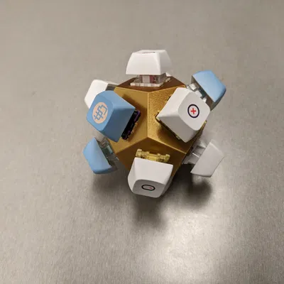 Giá đỡ công tắc hình lăng trụ 12 công tắc