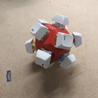 Giá đỡ công tắc hình lăng trụ 12 công tắc