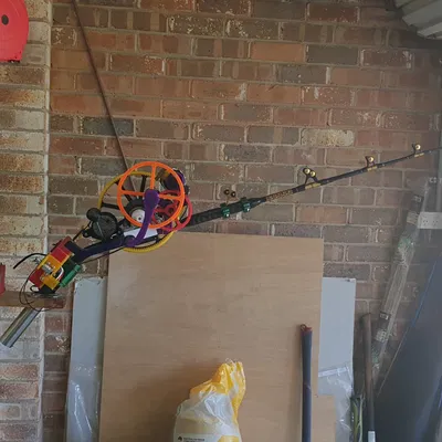 Cần câu cá sâu với thiết kế cơ khí tinh vi