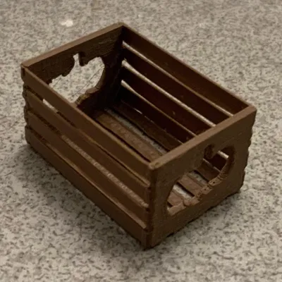 Thùng bí ngô mini tỉ lệ 1/18