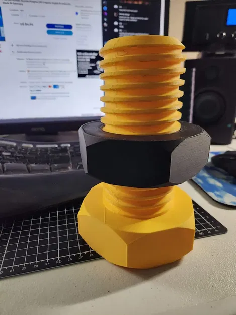 Bu lông và đai ốc khổng lồ M100x250 cho kệ của bạn - Image 2