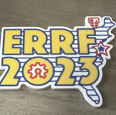 Logo ERRF2023 cho sự kiện in 3D Đông Bắc Mỹ
