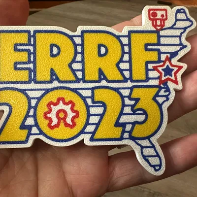 Logo ERRF2023 cho sự kiện in 3D Đông Bắc Mỹ