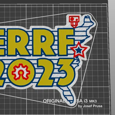 Thay đổi lớp logo ERRF2023 cho máy in tiêu chuẩn