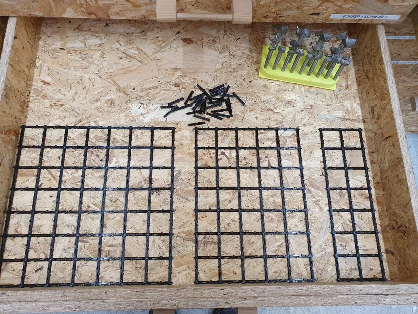 Bảng đế Clickfinity Gridfinity không nam châm, tương thích toàn cầu - Image 2