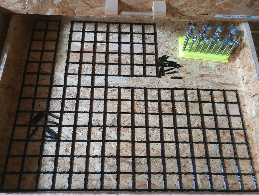 Bảng đế Clickfinity Gridfinity không nam châm, tương thích toàn cầu - Image 5