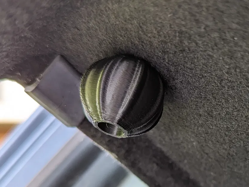 Đầu dừng hình cầu cho dây treo giá để đồ trong xe VW Golf Mk6 - Image 1