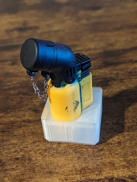 Giá đỡ đèn mini cao su xanh đặc biệt Gridfinity 1x1 - Image 1