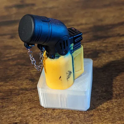 Giá đỡ đèn mini cao su xanh đặc biệt Gridfinity 1x1