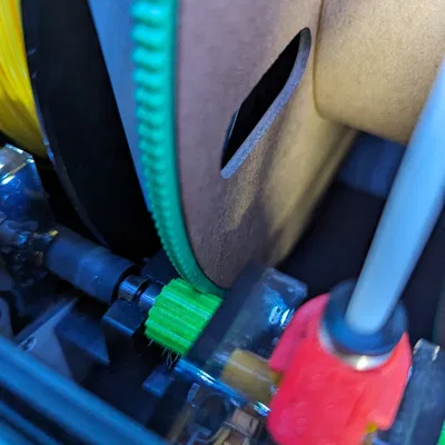 Thay thế con lăn cao su AMS bằng TPU