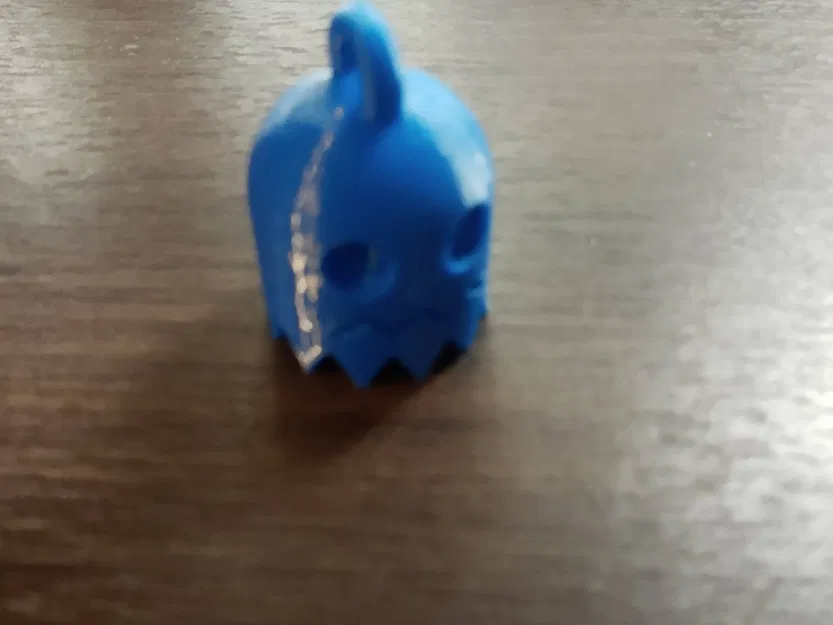 Móc khóa ma Pac-Man remix với miệng mở - Image 3