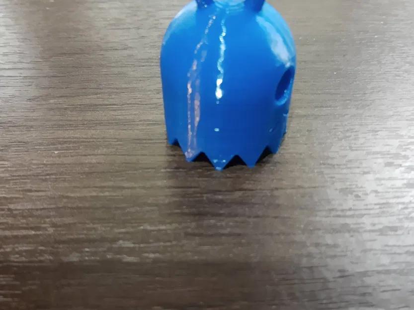 Móc khóa ma Pac-Man remix với miệng mở - Image 4