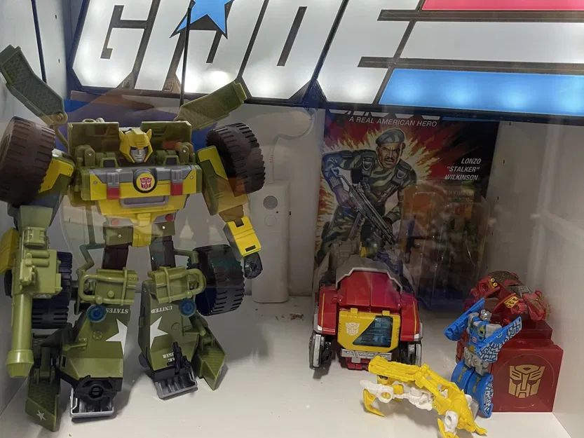 Hộp đèn biểu tượng GI Joe và Cobra cổ điển - Image 1