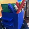 Giá đỡ cốc hạ thấp và giá đỡ bút văn phòng - Thumbnail 3