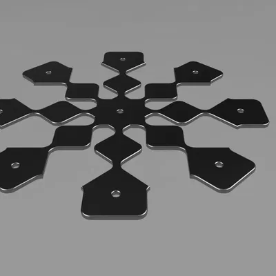 Khung thêu hình bát giác độc đáo cho thiết kế nghệ thuật