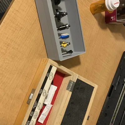 Giá đỡ bit router xếp chồng Gridfinity