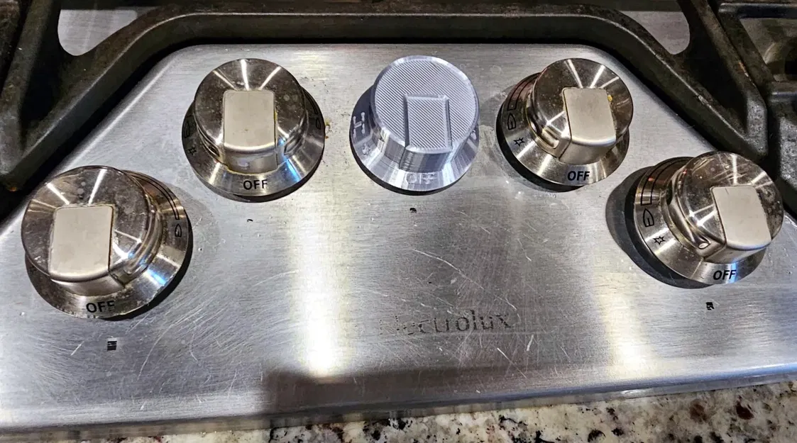 Thay thế núm bếp Electrolux bằng nhựa chịu nhiệt - Image 1