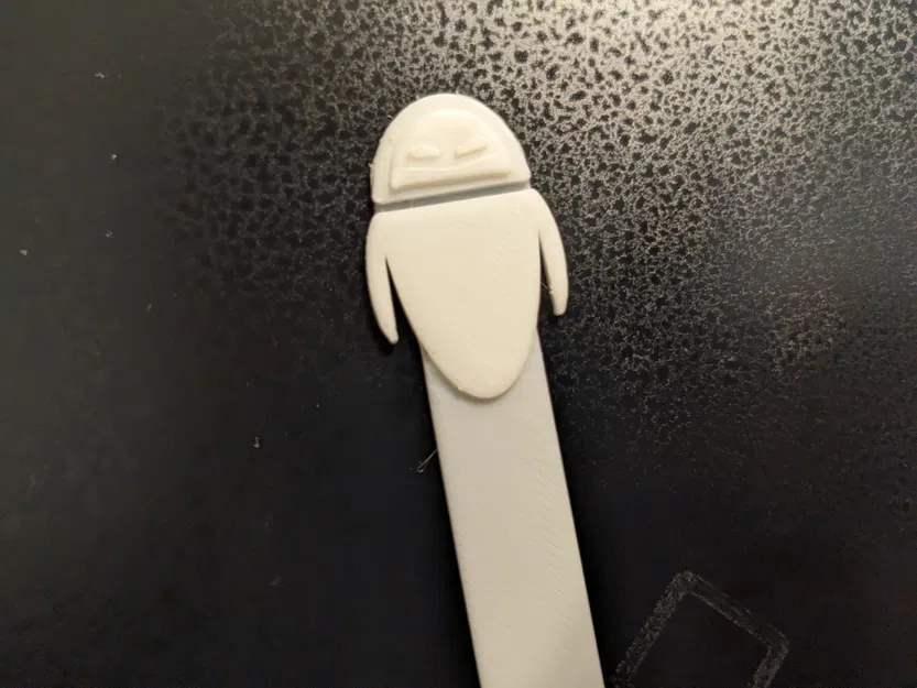 Dấu đánh dấu sách in 3D nhân vật Eve từ Wall-E - Image 2