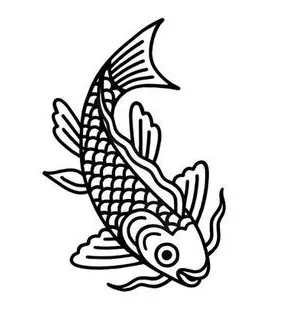 Móc khóa hình cá bicolor in từ PLA - Image 1