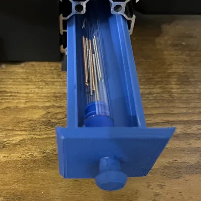 Hộc đựng nhựa Ender 3 V2 với nắp cuối gắn liền