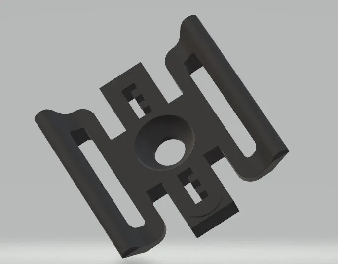 Giá đỡ zip tie bằng đinh ốc đầu phẳng hoặc băng dính đôi - Image 1