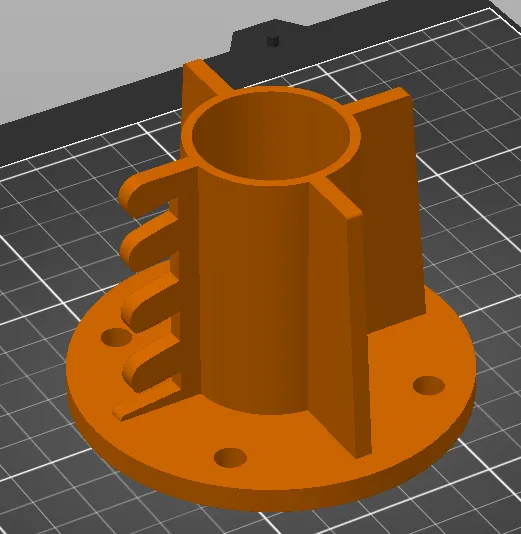 Đế chân cột lều chắc chắn chống lún trong cát/bùn - Image 1