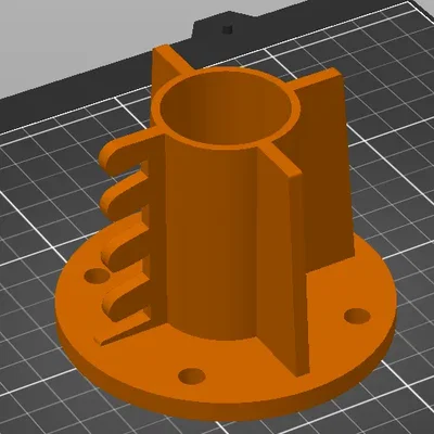 Đế chân cột lều chắc chắn chống lún trong cát/bùn