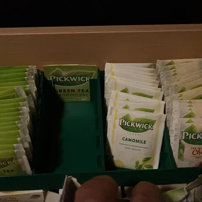 Hộp đựng túi trà với móc kết nối nhanh