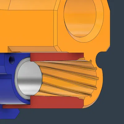 Bộ phận bắn tên lửa Zinc 2.0 chống xoáy V2